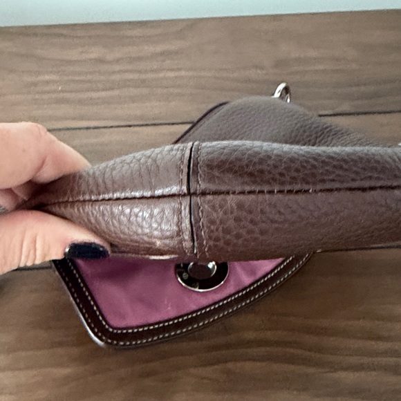 Coach Brown Leather Crossbody Bag - Picture 8 of 13